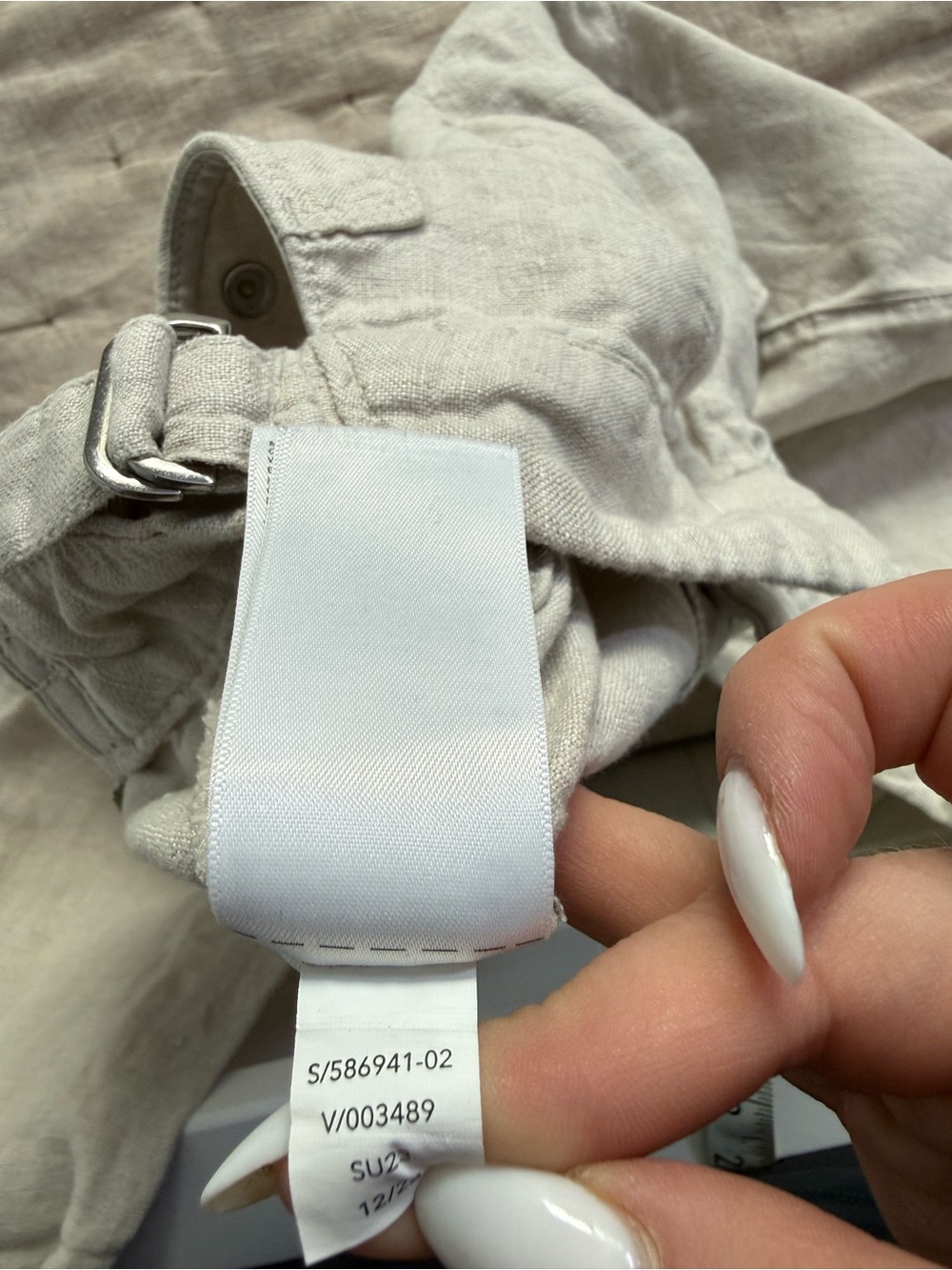 Athleta Voyager Linen Pant Size 8 - Picture 10 of 13